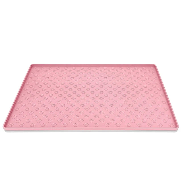 Pet Feeding Mat for Food and Water Bowls