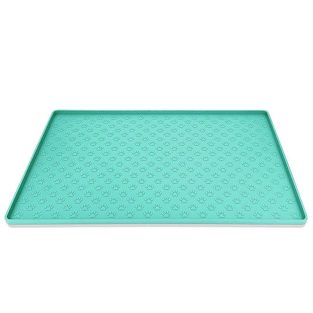 Pet Feeding Mat for Food and Water Bowls