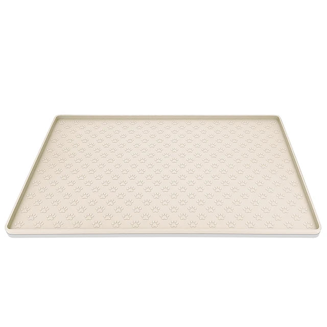 Pet Feeding Mat for Food and Water Bowls